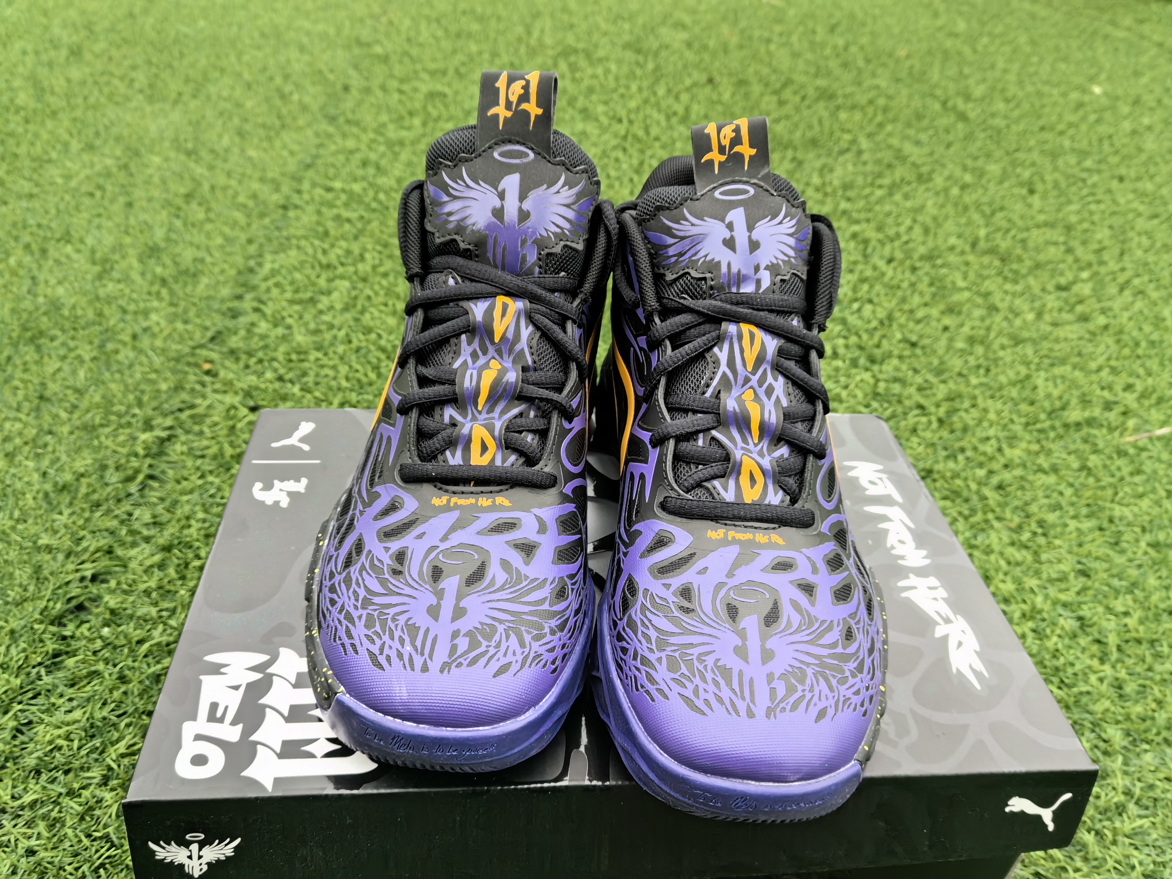 Puma LaMelo Ball MB.04 Purple Black Yellow